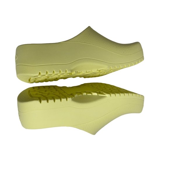 Birkenstock Super Birki Womens Yellow Popcorn Vegan Clogs Mules EU 37 US 6 NEW - Picture 4 of 7